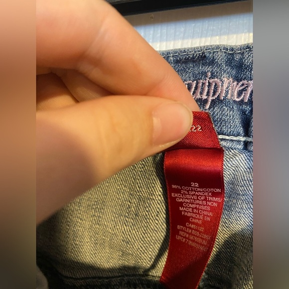 Plus B.U.M Equipment Denim Capris Size 22 - Picture 3 of 7